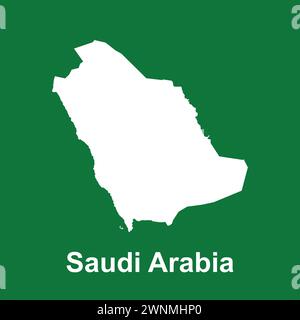 Saudi Arabia map icon vector illustration design Stock Vector