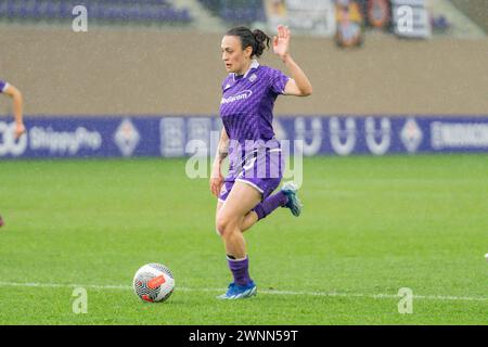 Florence, Italy. 03rd Mar, 2024. Michela Catena (10 Fiorentina) during Fiorentina vs Juventus Women, Italian Coppa Italia Women football match in Florence, Italy, March 03 2024 Credit: Independent Photo Agency/Alamy Live News Stock Photo