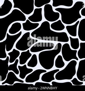 seamless pattern with free form vector Stock Vector