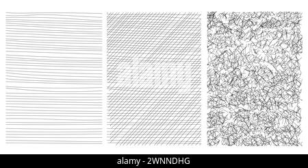 crosshatch pattern vector Stock Vector