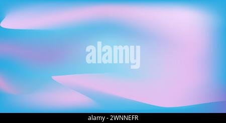 Pastel blur blue background Stock Vector