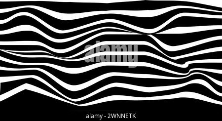 Black and white abstraction background Stock Vector