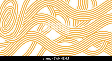 ramen background Stock Vector