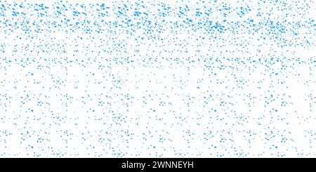 Gritty background, noise blue pattern Stock Vector