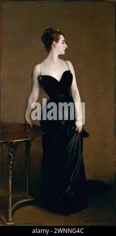 Madame X (Madame Pierre Gautreau). John Singer Sargent. 1883-4. Stock Photo