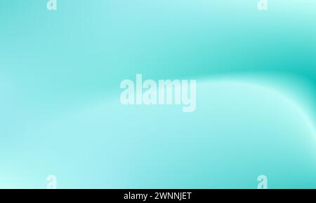 Abstract blank gradient background illustration of light blue tone colors. Smooth elegant modern texture vector graphic design template for wallpaper Stock Vector