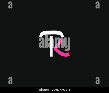 creative letter TK logo design vector template Stock Vector