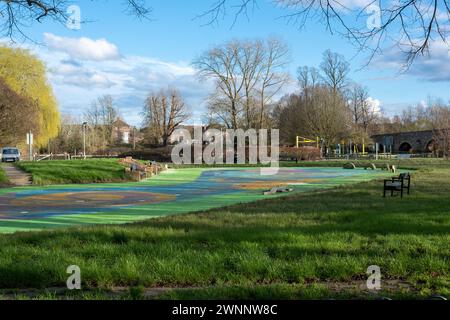 Splash Park, Wallingford Stock Photo - Alamy