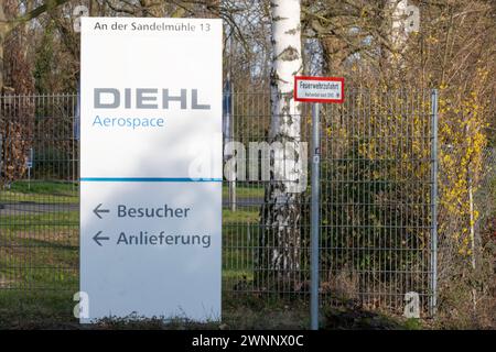 logo Diehl Aviation, Diehl Aerospace GmbH, international aircraft manufacturers, Multifunction Displays for Airbus aircraft, sustainable development i Stock Photo