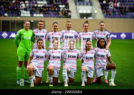 Florence, Italy. 03rd Mar, 2024. Juventus Women Team during Fiorentina vs Juventus Women, Italian Coppa Italia Women football match in Florence, Italy, March 03 2024 Credit: Independent Photo Agency/Alamy Live News Stock Photo