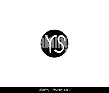 creative letter YS logo design vector template Stock Vector