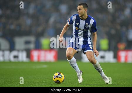 3rd March 2024: Porto, Portugal: Nicolás González of Porto, FC Porto versus Benfica; Campeonato Portugu&#xea;s at Estádio do Drag&#xe3;o Stock Photo