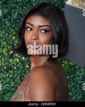 Javicia Leslie arrives at the American Black Film Festival Honors