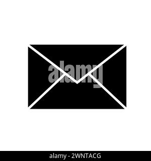 Email icon. Contacts message send. Envelope Mail services. Vector illustration. EPS 10. Stock image. Stock Vector