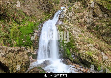 Allerheiligen Waterfalls in Oppenau in the Black Forest Stock Photo