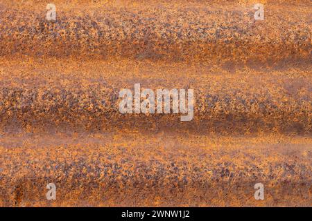 rusty zinc plate background wallpaper Stock Photo