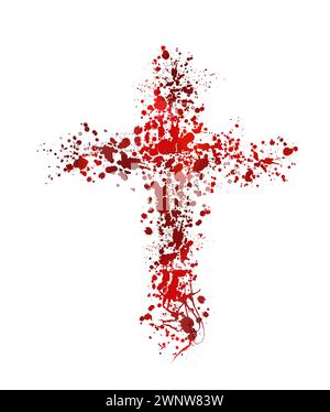 christian clipart bloody hand