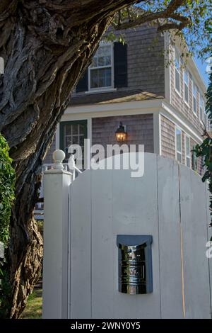 Colonial style house, Provincetown, Cape Cod, Massachusetts, USA Stock ...