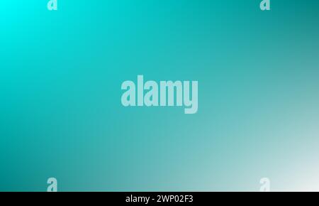 A shine blue mint color gradient background texture. Modern abstract pattern design illustration for artwork, wallpaper, template, banner, poster Stock Vector