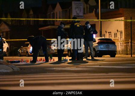 Police investigate a mass shooting that left one dead and four others ...