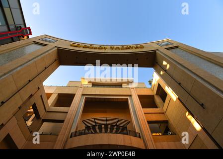 The Facade of the Dolby Theatre in Hollywood - Los Angeles, California Stock Photo