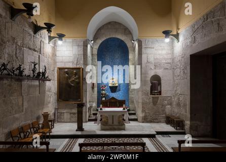 Chapel of the Apparition, Church of the Holy Sepulchre, Jerusalem, Israel Stock Photo