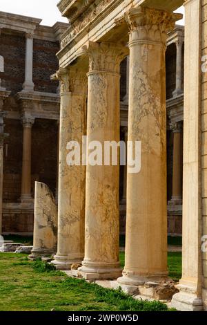 Sardis ancient city. Historic ancient city building. Historical buildings of Capital of Lydia. Stock Photo