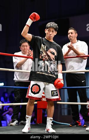 Tokyo Japan On March 4 2024 A Picture Shows The Closing Price Of   Subaru Murata Of Japan Before The 8r Super Bantamweight Boxing Bout At Korakuen Hall In Tokyo Japan On March 2 2024 Credit Hiroaki Finito Yamaguchiafloalamy Live News 2wp10jh 