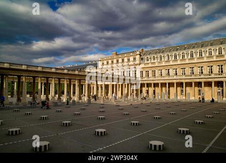 Jardin du Palais Royal, Paris, France Stock Photo