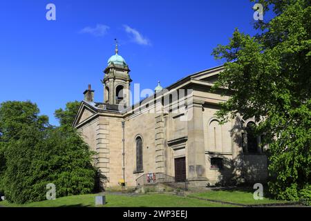 St Johns church, Buxton town, Peak District National Park, Derbyshire, England, UK Stock Photo