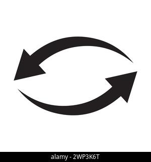 Arrow icons black collection. flat style arrow icon for your web site design. Simple arrow Vector illustration, doodle icon Stock Vector
