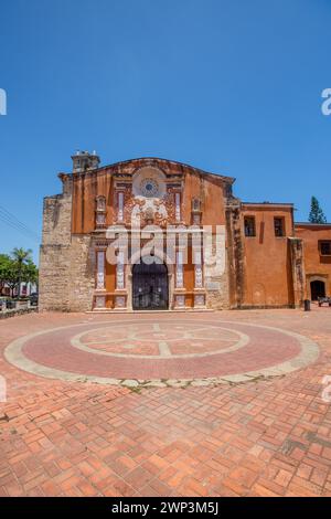 The Imperial Church and Convent of Saint Dominic in the old Colonial City of Santo Domingo, Dominican Republic, completed in 1535 A.D.  UNESCO World H Stock Photo