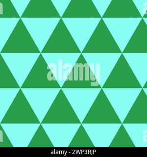 Green triangles pattern. Technology science background. Simple geometric wallpaper. Vector illustration. stock image. EPS 10. Stock Vector