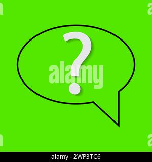 Question mark message. Question mark stamp. Ask help sign. Faq button. Vector illustration. stock image. EPS 10. Stock Vector