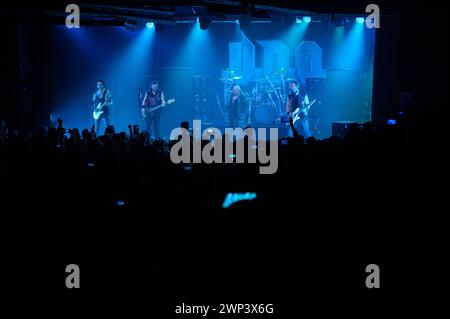 Munich, Germany. 03rd Mar, 2024. Munich, Germany, March 3rd 2024: U.D.O. on stage during the Touchdown Tour 2024 at Backstage Werk, Munich. (Sven Beyrich/SPP) Credit: SPP Sport Press Photo. /Alamy Live News Stock Photo