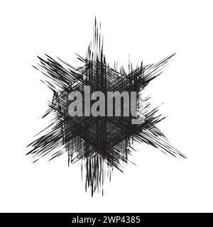 Retro grunge stains, great design for any purposes. Vector illustration. stock image. EPS 10. Stock Vector