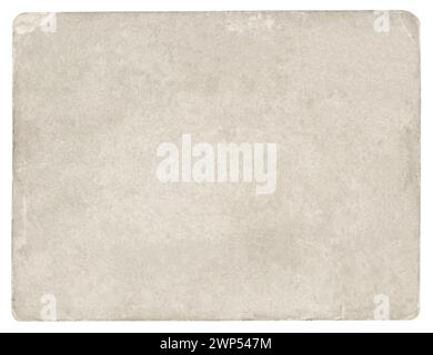 Vintage paper background isolated - (clipping path included) Stock Photo