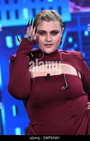 Milan, Italy. 05th Mar, 2024. Milan, TV show “Stasera c'è Cattelan” - Rai 2 - Bigmama Credit: Independent Photo Agency/Alamy Live News Stock Photo