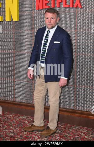 London, UK. 5th Mar, 2024. Guy Ritchie at The Gentlemen UK Series Global Premiere, Theatre Royal, Drury Lane. Credit: Nils Jorgensen/Alamy Live News Stock Photo