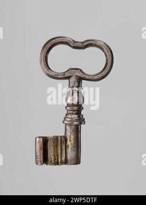 A 19th-century key designed for a lock, documented by Karol Konstable ...