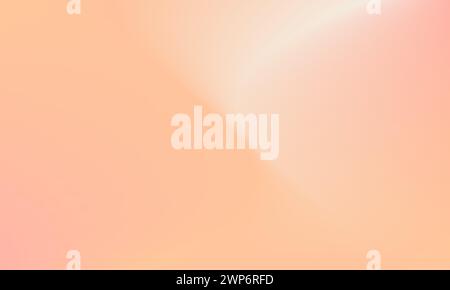 A shine light orange color gradient background texture. Dynamic vivid abstract pattern design illustration for artwork, wallpaper, template, banner Stock Vector