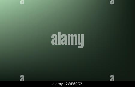 Dark green color gradient background texture. Modern abstract pattern design illustration for artwork, wallpaper, template, banner, poster, cover Stock Vector