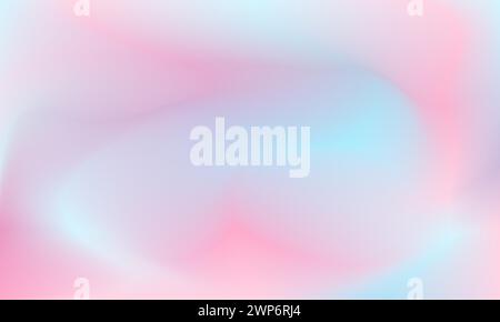 Y2k aesthetic gradient background. smooth colorful template on pastel colors Stock Vector