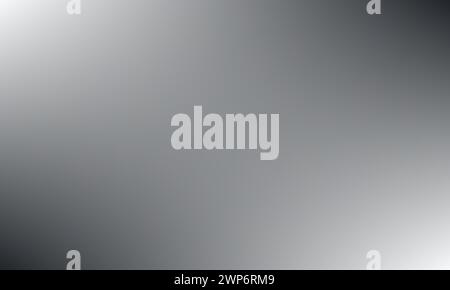 A shine dark grey, white color gradient background texture. Modern abstract pattern design illustration for artwork, wallpaper, template, banner, post Stock Vector