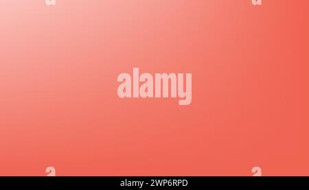 Soft orange color gradient background texture. Modern abstract pattern design illustration for artwork, wallpaper, template, banner, poster, cover Stock Vector