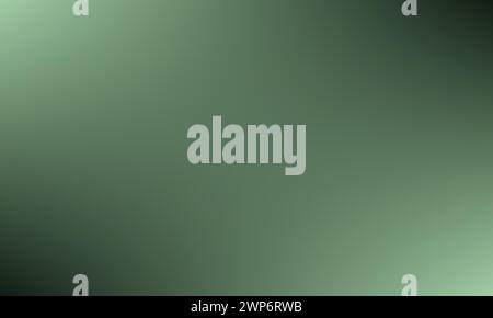 Green shade tone color abstract gradient background illustration. Smooth and elegant modern texture vector graphic design template Stock Vector