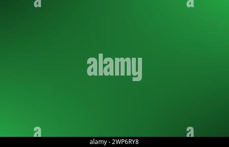 Dark Green color gradient background texture. Abstract pattern design illustration for artwork, wallpaper, template, banner, poster, cover, decoration Stock Vector