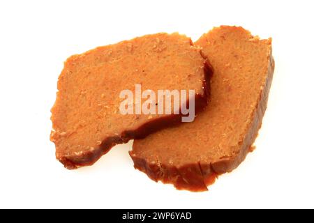 Rice cake zi ba on a white background Stock Photo