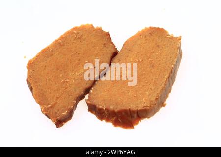 Rice cake zi ba on a white background Stock Photo