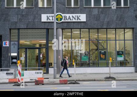 Türkische KT Bank, Filiale, Leipziger Straße, Mitte, Berlin, Deutschland Stock Photo